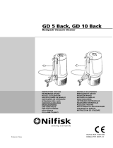 Nilfisk-ALTO GD 5 Back Uživatelský manuál