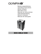 Olympia ECS 408.2 CCD Operativní instrukce