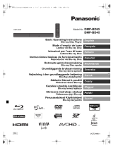 Panasonic DMPBD45EG Uživatelský manuál