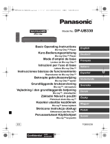 Panasonic DP-UB330 Operativní instrukce