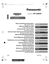Panasonic DPUB820EG Operativní instrukce