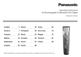 Panasonic ER1511 Návod k obsluze