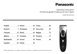 Panasonic ER1611 Návod k obsluze
