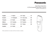 Panasonic ER2211 Návod k obsluze