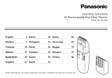 Panasonic ER2302 Návod k obsluze