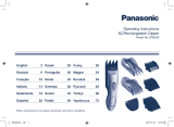 Panasonic ER5209 Operativní instrukce