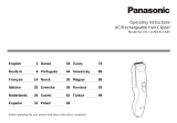 Panasonic ER-CA70 Návod k obsluze