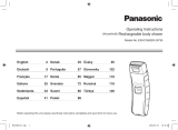 Panasonic ERGY50 Operativní instrukce