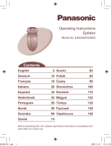 Panasonic ES2055 Návod k obsluze