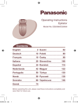 Panasonic ES2056 Operativní instrukce