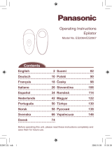 Panasonic ES7036 Operativní instrukce
