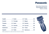 Panasonic ES7058 Návod k obsluze