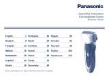 Panasonic es 8101 s 503 Návod k obsluze