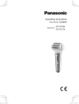 Panasonic ESEL7A Operativní instrukce