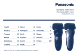 Panasonic es-ga21 Návod k obsluze