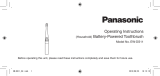 Panasonic EWDS11 Operativní instrukce
