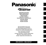 Panasonic Inverter NN-CD757 Návod k obsluze