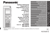 Panasonic RRUS510 Návod k obsluze