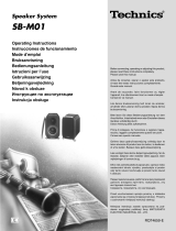 Panasonic SBM01 Operativní instrukce