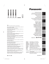 Panasonic SB-TP100 Operativní instrukce