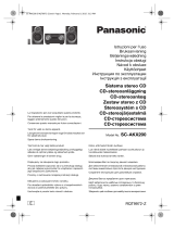 Panasonic SCAKX200 Uživatelský manuál