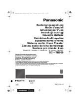Panasonic SCHTB500 Návod k obsluze