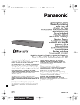 Panasonic SCSB1EG Operativní instrukce