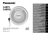 Panasonic SL-MP75 Návod k obsluze