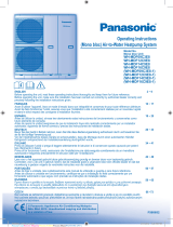 Panasonic WHMDF09C3E8 Operativní instrukce