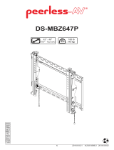 Peerless DS-MBZ647P Specifikace