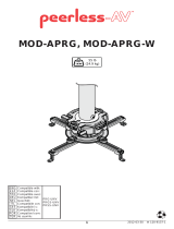 Peerless MOD-APRG-W Uživatelský manuál