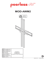 PEERLESS-AV MOD-AWM2 Uživatelský manuál