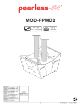 PEERLESS-AV MOD-FPMD2 Uživatelský manuál