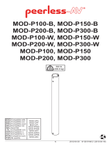 Peerless MOD-P100 Uživatelský manuál