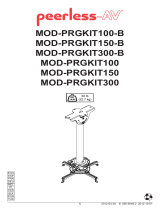 Peerless MOD-PRGKIT300-B Uživatelský manuál