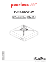 Peerless PJF3-UNVF-W Operativní instrukce
