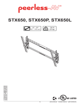 Peerless STX650P Specifikace