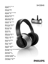 Philips Wireless HiFi Headphone Uživatelský manuál
