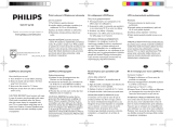 Philips SVC1116 Uživatelský manuál
