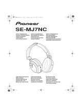 Pioneer SE-MJ7NC Operativní instrukce