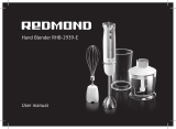 Redmond RHB-2939-E Uživatelský manuál