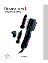 Remington Volume and Curl AS7051 Uživatelský manuál