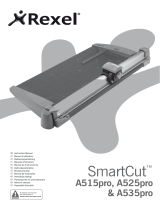 Rexel SmartCut A515pro Uživatelský manuál