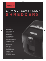 Rexel Auto+ 100X Uživatelský manuál