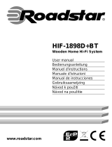 Roadstar HIF-1898D+BT Uživatelský manuál