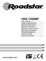 Roadstar HRA-1500MP Uživatelský manuál
