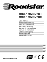 Roadstar HRA-1782ND+BK Uživatelský manuál