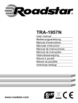 Roadstar TRA-1957N Uživatelský manuál