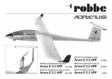 ROBBE Arcus E 2.2 Operativní instrukce