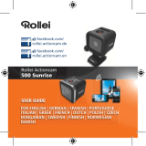 Rollei Actioncam 500 Sunrise Uživatelský manuál